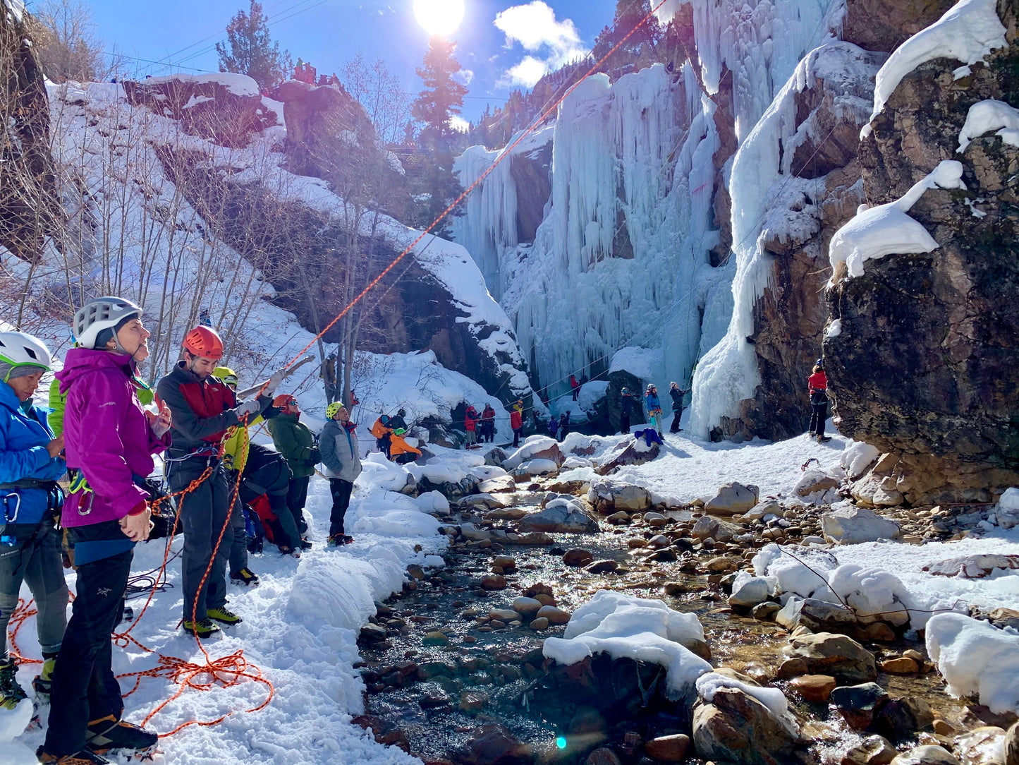 Ice Climbing - Colorado